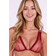 Комплект Passion BELISSANA SET burgundy M