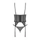 Корсет Obsessive Euridia corset & tanga XS/S