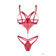 Боді Obsessive Matildea crotchless teddy S/M