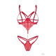 Боді Obsessive Matildea crotchless teddy L/XL