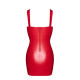 Сукня Noir Handmade F364 Bombshell Lace-Up Mini Dress Red S