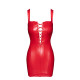 Сукня Noir Handmade F364 Bombshell Lace-Up Mini Dress Red XL