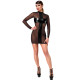 Сукня Noir Handmade F369 Crossfire Mesh & Wetlook Mini dress S