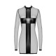 Сукня Noir Handmade F369 Crossfire Mesh & Wetlook Mini dress S