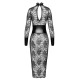 Сукня Noir Handmade F375 Noirelle Lace Corset Midi dress XL