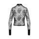 Блуза Noir Handmade F377 Noirelle Lace Button-up Shirt XL