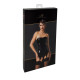 Корсет із підв'язками для панчіх Noir Handmade F381 Dominae Venom PVC corset-belt