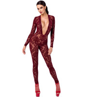 Бодістокінг Noir Handmade F382 Kink Royal Catsuit
