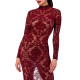 Сукня Noir Handmade F383 Kink Royal gown/long dress XL