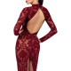 Сукня Noir Handmade F383 Kink Royal gown/long dress XL