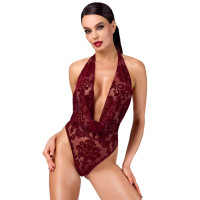 Боді Noir Handmade F386 Kink Royal cascade bodysuit