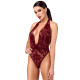 Боді Noir Handmade F386 Kink Royal cascade bodysuit S